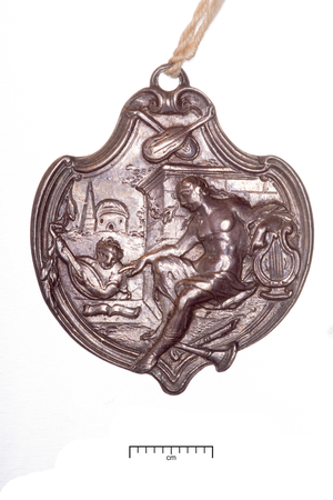 Vauxhall Gardens, silver pass, No. 97, c.1745 (silver)