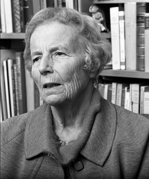 Oslo 196611. Elise Ottesen-Jensen (1886-1973), social worker, author …, 1966 (photo)