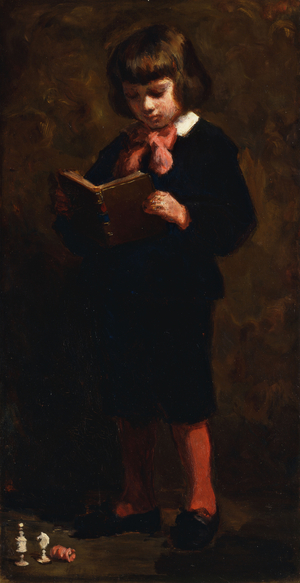 Robbin, (oil on canvas)