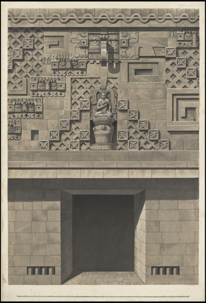 A collection of Waldeck's original artwork of Mesoamerica, Box 17 of 22, 1831 (print)