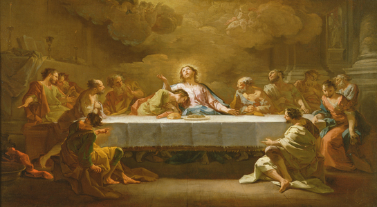 The Last Supper, 1740s (oil on canvas)