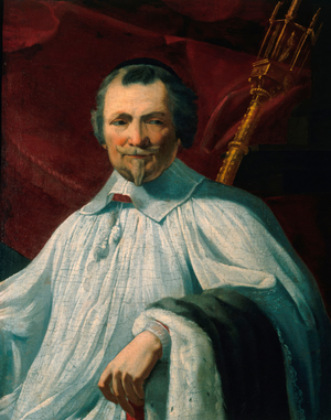 Portrait of Michel de Le Masle (1587-1662), canon of Notre-Dame de Paris, secretary to Richelieu, ca. 1646 (oil)