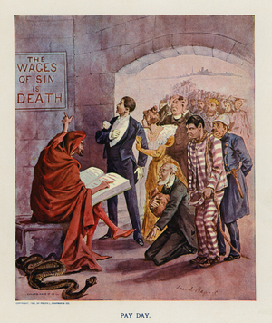 Pay Day (colour litho)