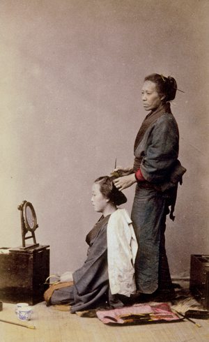 Hairdressing, 1860'S
