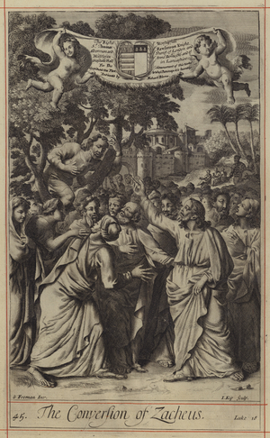 The Conversion of Zacheus (engraving)