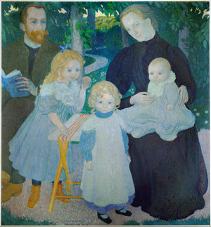 La famille Mellerio (oil on canvas)