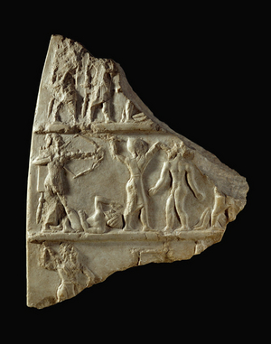 Fragment of a victory stele from Tello …
