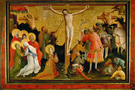 Crucifixion (oil on wood)