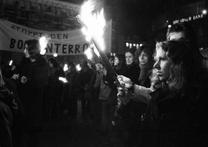 DEU, Germany, Bonn: Students of the University of Bonn demonstrated …, 1973 (photo)