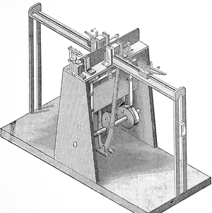 JJ Greenough's sewing machine of 1842, 1842