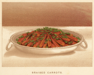 Braised Carrots (colour litho)
