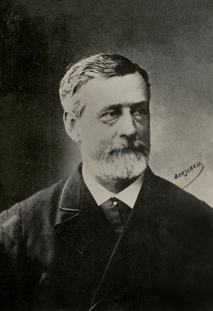 Portrait of the French sculptor Paul Dubois ( 1829 , 1905 ) (photograph)