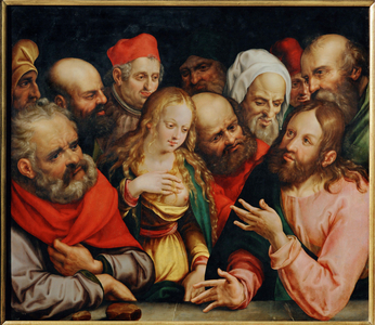 Christ and the adulteress …