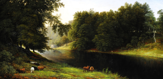 Boathouse in Calke Park