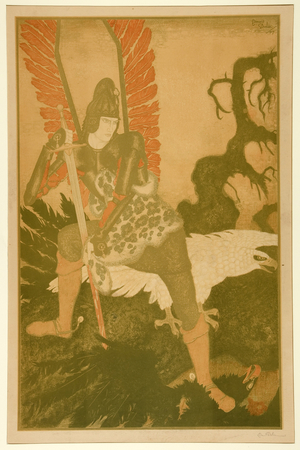 The Soul of Poland or Poland, A Nation, pub. 1917 (colour litho)
