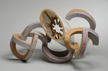 Maquette for Nobody Here But Us, 1990 (mdf, hardboard, paper, paint & pencil) (see also 876090-1)