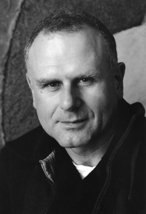 Klaus Rinke, Dusseldorf, Germany, 1989 (b/w photo)