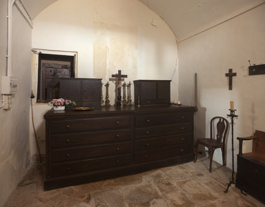 Pinell. The church. Interior. The sacristy.
