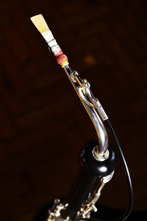 Lupophon, reed, crook