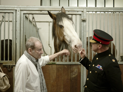 Lucian Freud, Hyde Park Barracks, Knightsbridge, 2010 (photo)