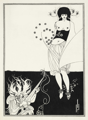 Illustration for 'Salome' by Oscar Wilde, 1906 (litho)