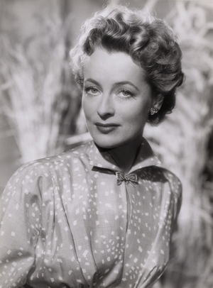 German actress Irene von Meyendorff, Germany around 1951 (b/w photo)