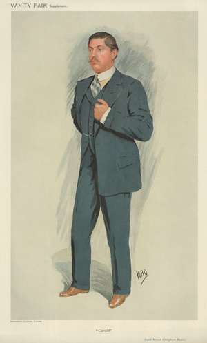 Lord Ninian Crichton-Stuart (colour litho)