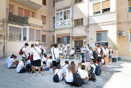 Brancaccio. The place where Pino Puglisi was shot has become a pilgrimage site
