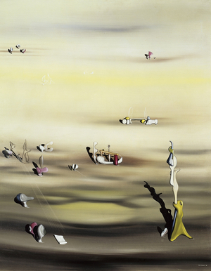The Extinction of the Species II, 1938 (oil on canvas)