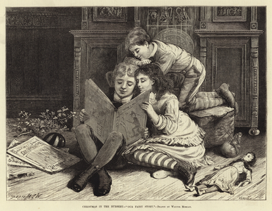 Christmas in the nursery, Our Fairy Story (engraving)