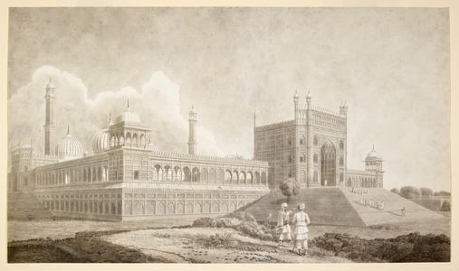 The Jami Masjid, Delhi. Jama Masjid of Delhi is one of the largest mosques in India.