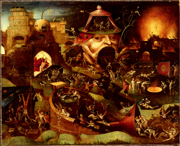 Christ in Limbo, c. 1575 (oil on wood)