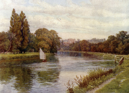 Star and Garter, Richmond (colour litho)