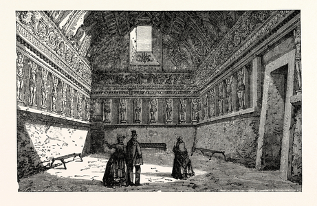 Tepidarium of Public Bath.