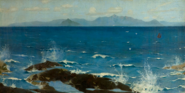 Memory of an Island, 1896 (oil on canvas)