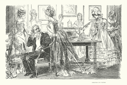 Christmas Eve Visitors (litho)