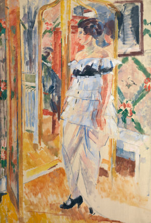 Portrait of Madame Giroux, c.1912-13 (oil on canvas) 