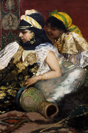 The Pink Flamingo (detail), 1876 (Oil on canvas)
