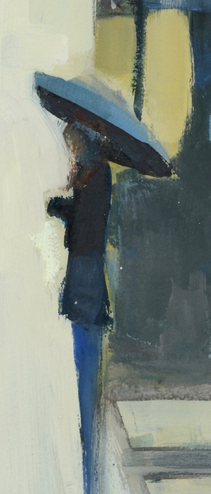 Paris in the Rain, 2017 (w/c on paper)