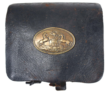 Union cartridge box for .58 caliber rifle-musket