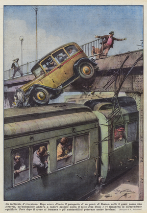 An Exceptional Accident (Colour Litho)