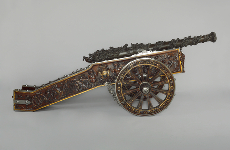 Cannon, 1688-1854 (bronze, walnut, partly gilded and polished iron)