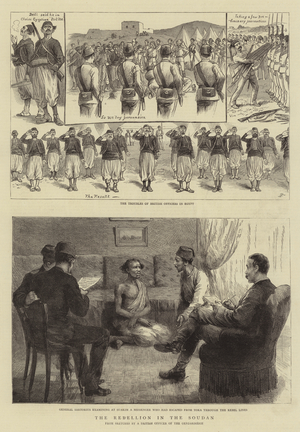 The Rebellion in the Soudan (engraving)