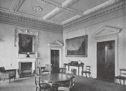 Shobdon Court, Herefordshire, Circa 1730 (b/w photo)