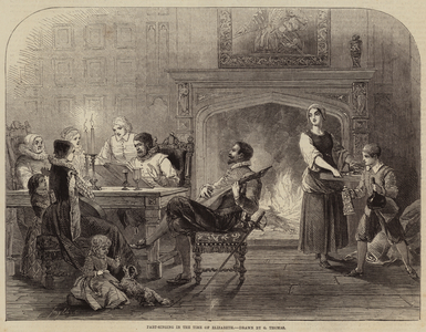 Part-Singing in the Time of Elizabeth (engraving)