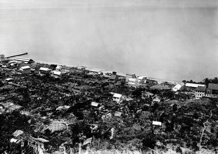 La Martinique (French West Indies) : ruins in Saint-Pierre after seism in 1902