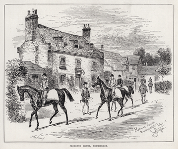 Florence House, Newmarket (engraving)