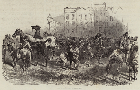 The Horse-Market at Smithfield (engraving)