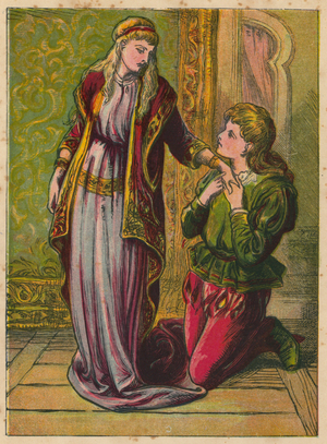 Hans Christian Andersen: The Princess On The Pea (colour litho)