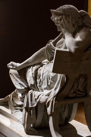 Medea, 1875 (marble)